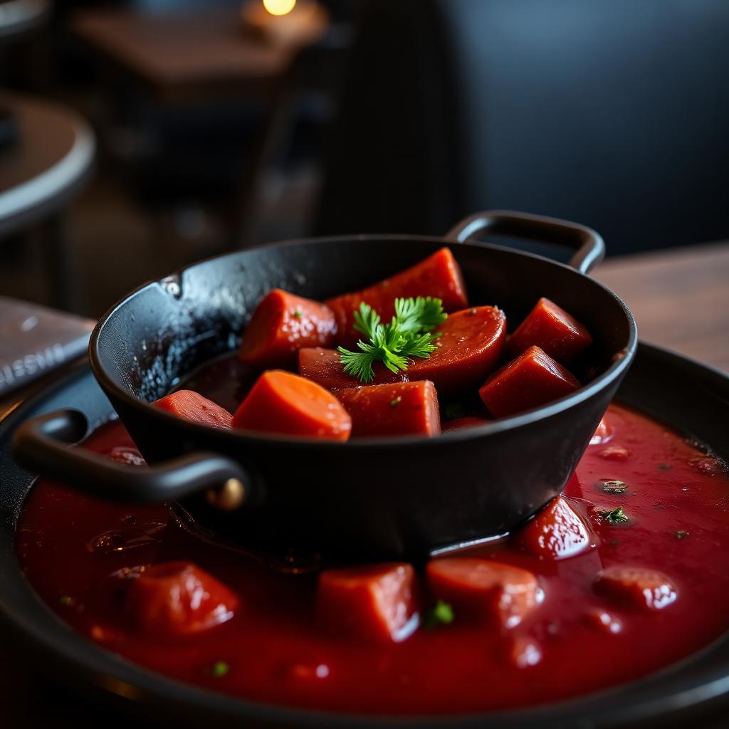 Chorizo al vino tinto