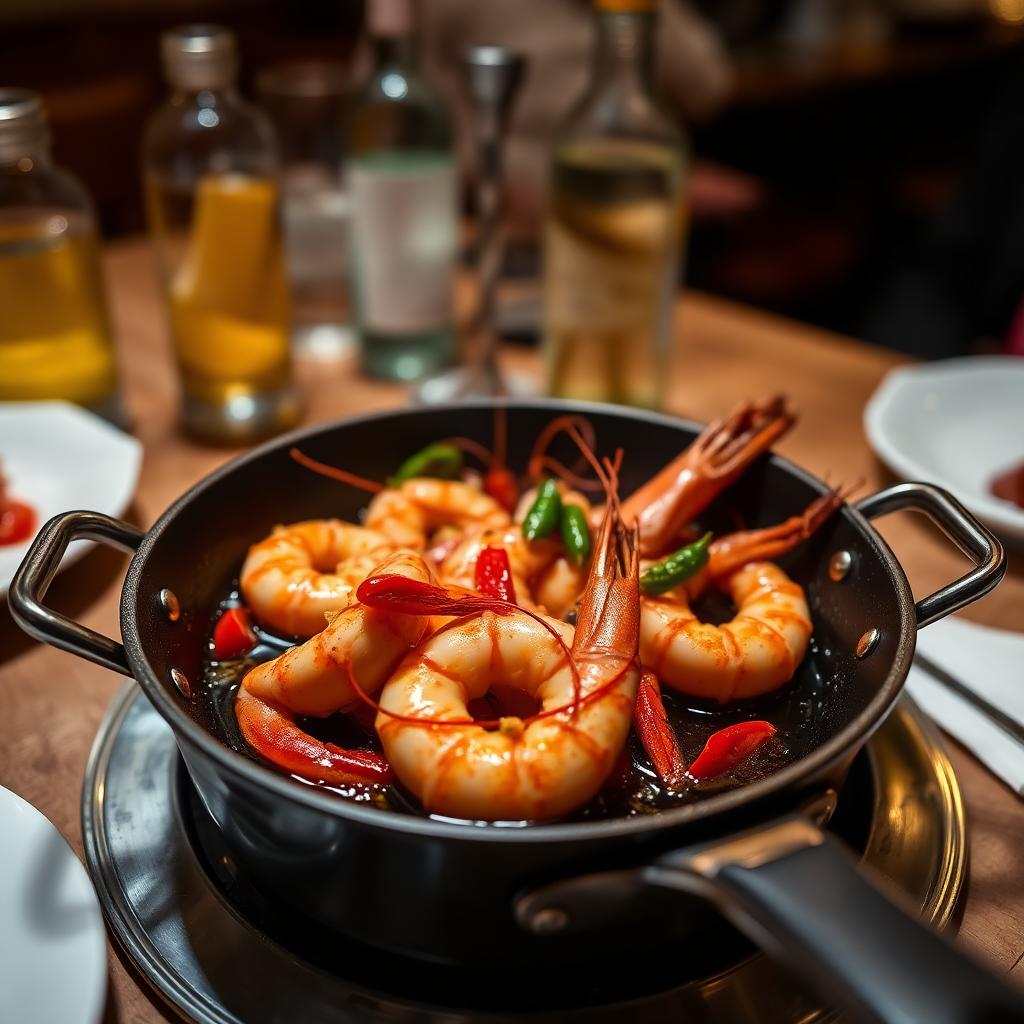 Gambas al ajillo