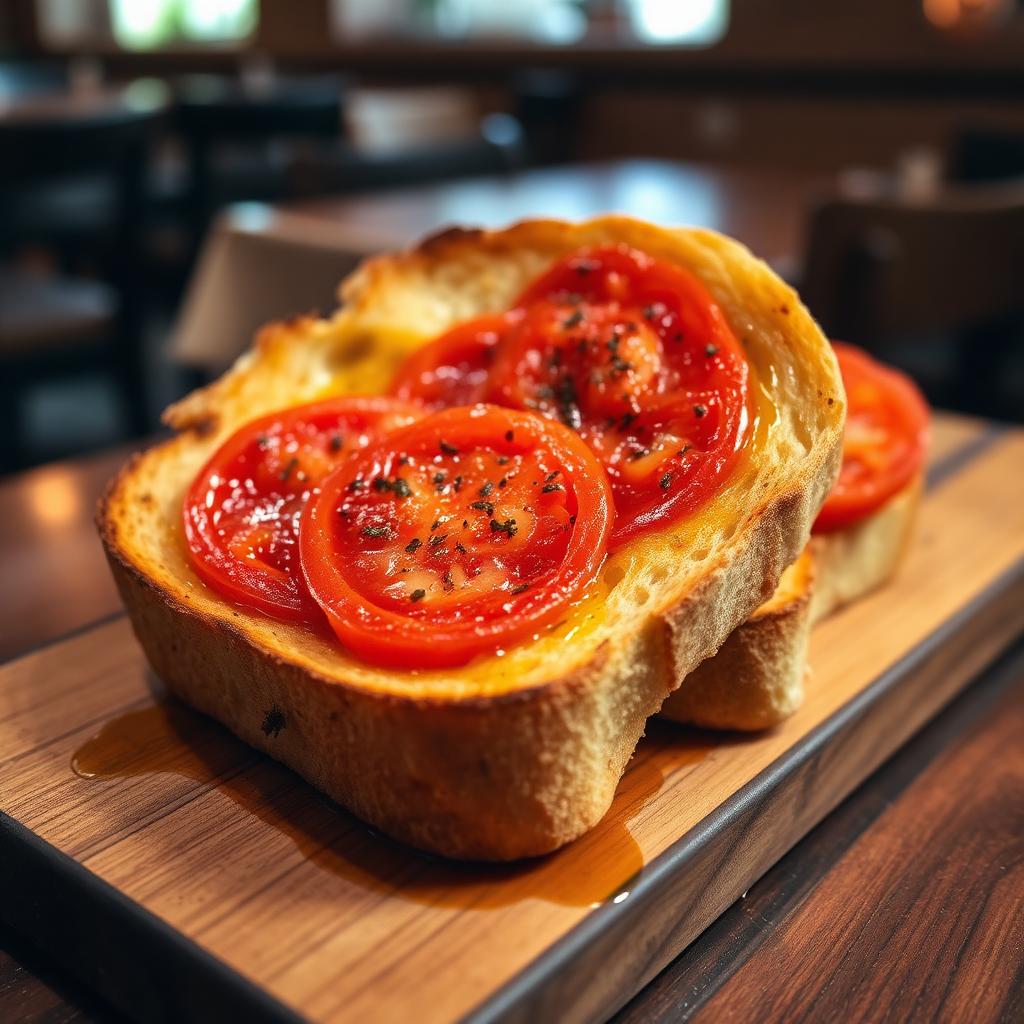 Pan con tomate